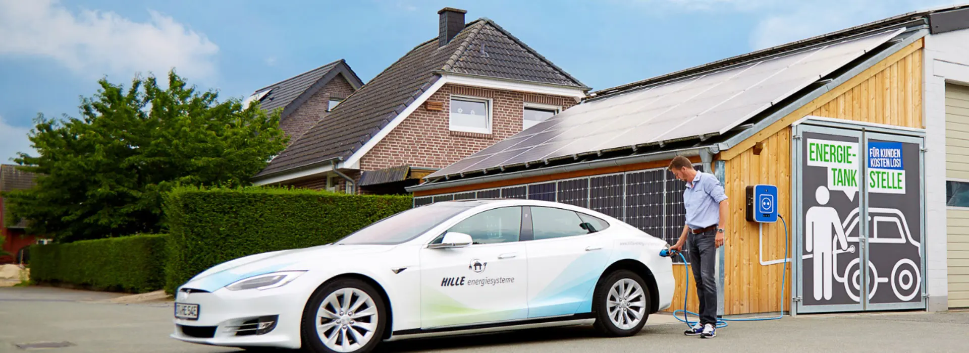 ladestation, E-auto, Solaranlage